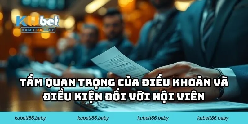 Tầm quan trọng của điều khoản và điều kiện đối với hội viên tại nhà cái